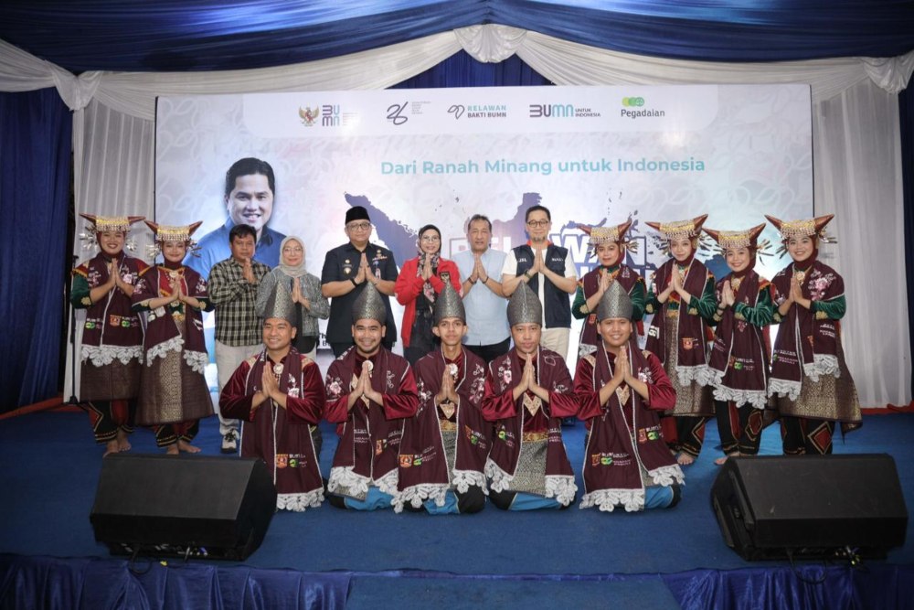  Pegadaian Peduli Ajak Relawan Bakti BUMN Batch V Bangkitkan Sumatra Barat