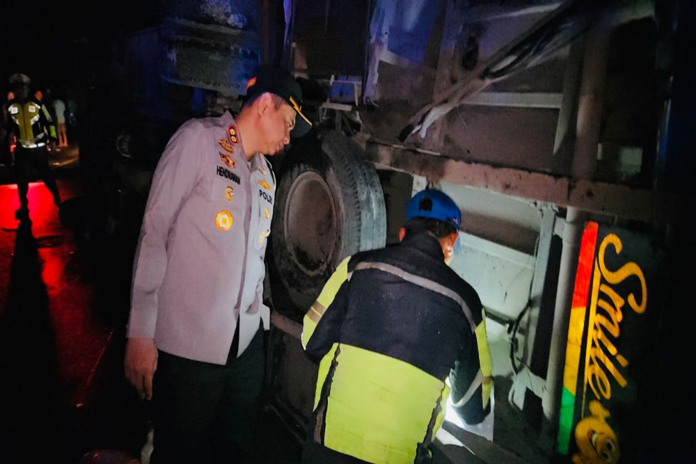  Bus Study Tour Siswa Kecelakaan di OKI Sumsel: 2 Orang Meninggal