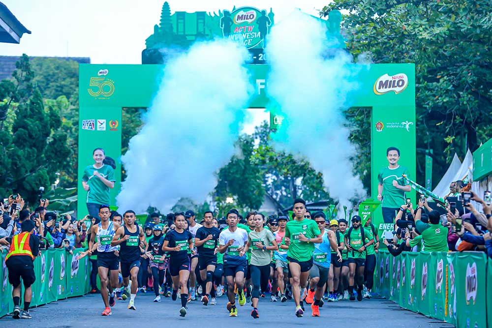  Nestle MILO Pertama Kali Hadirkan Road to MILO ACTIV Indonesia Race 2024 Yogyakarta Series