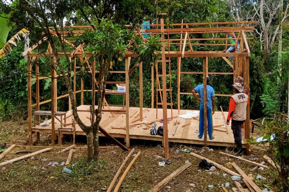  Tanah Datar Bangun Hunian Sementara untuk Pengungsi Bencana Banjir Bandang