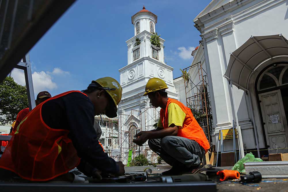  Kementerian PUPR Lakukan Program Rehabilitasi Gereja Immanuel di Semarang