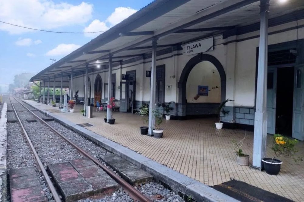  Satu-satunya Stasiun KA di Boyolali Kini Disinggahi Kereta Banyubiru