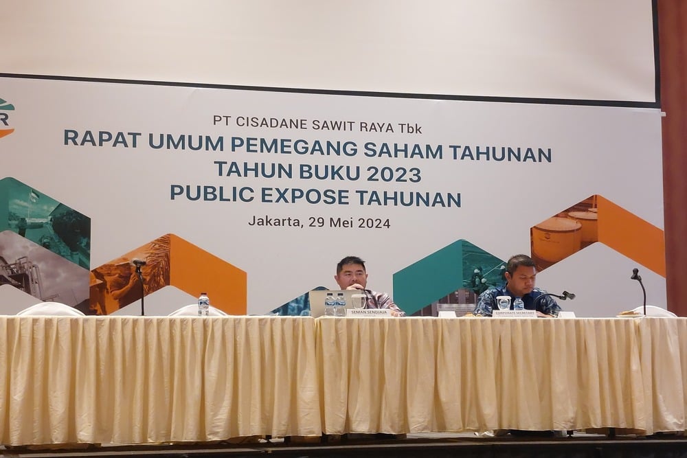  Cisadane Sawit Raya (CSRA) Targetkan Pendapatan Rp1 Triliun di 2024