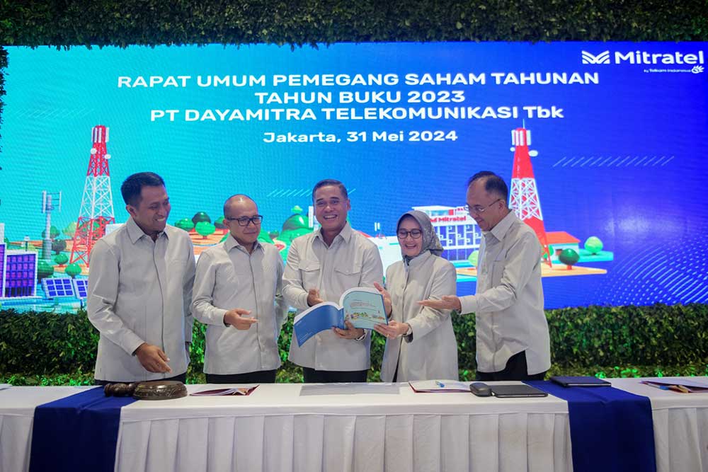  Mitratel Berhasil Bukukan Laba Bersih Tahun Buku 2023 Senilai Rp2,01 Triliun