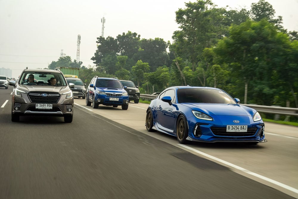  Subaru Indonesia Club (SIC) Mengadakan Social Brunch Dengan Turing Singkat Jakarta-Sentul City