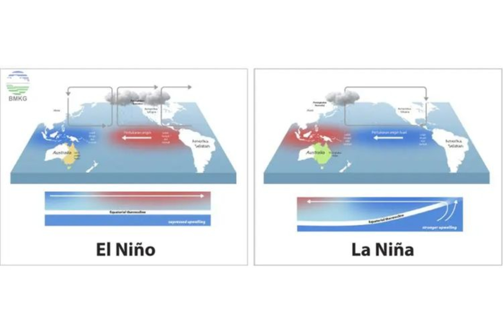  El Nino Mulai Berganti La Nina pada Juni 2024, Ini Dampak yang Terjadi di Indonesia