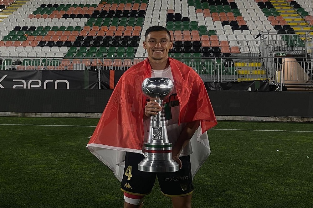  Venezia Promosi ke Serie A, Jay Idzes Berkalung Bendera Pusaka Merah Putih
