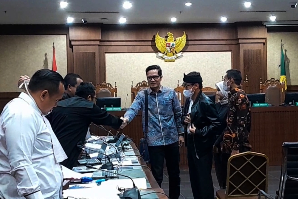  Eks Jubir KPK Febri Diansyah Ungkap ke Hakim Momen Jadi Kuasa Hukum SYL