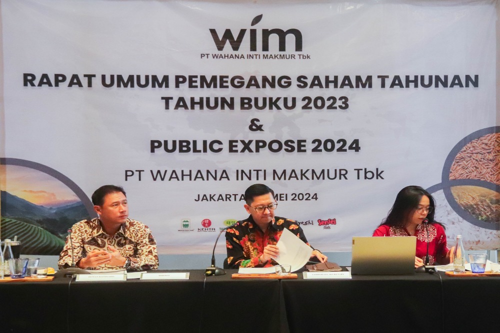  Bisnis Beras Moncer, WIM Optimistis Cetak Pertumbuhan Laba