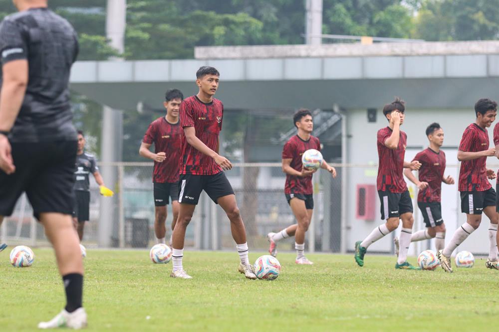 Timnas Indonesia U-20 menghadapi Ukraina dalam laga Grup B Toulon Cup 2024, Selasa (4/6/2024).