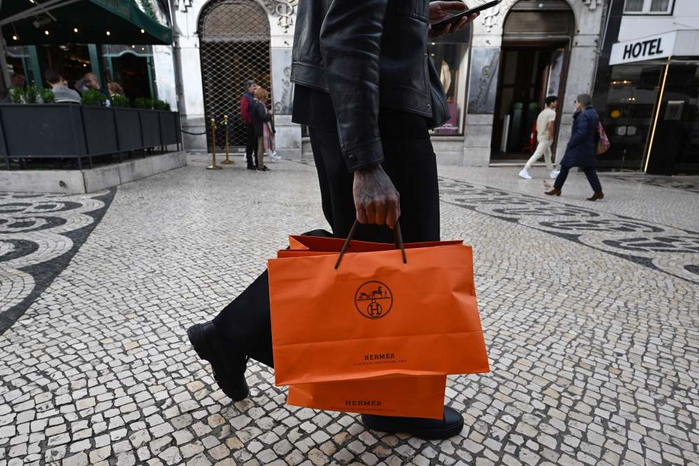 Hermes, salah satu brand tas mewah di dunia/bloomberg