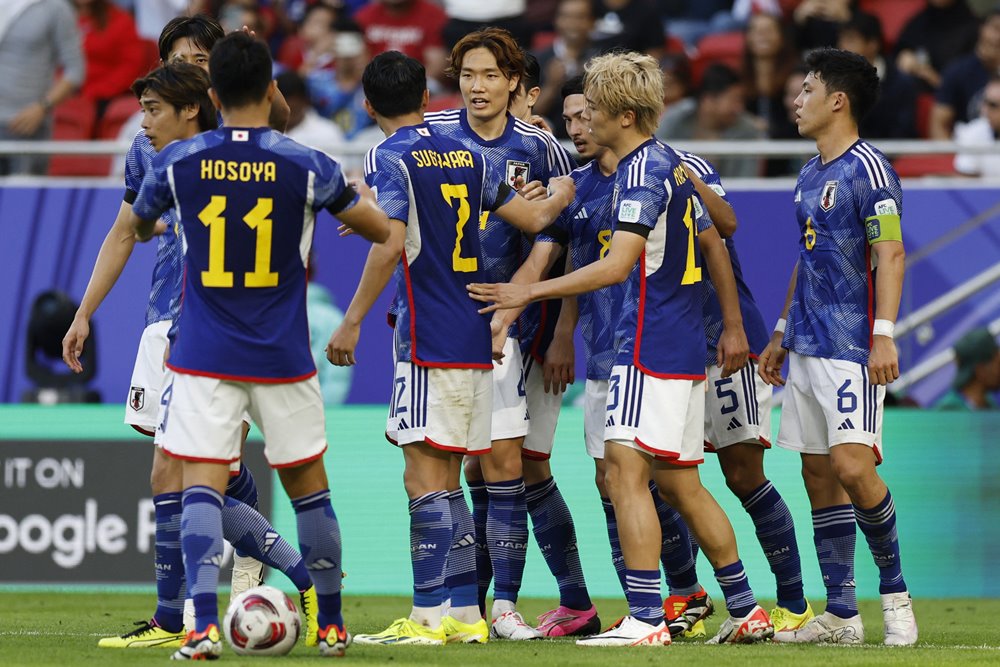Timnas Jepang akan menghadapi Myanmar dalam kualifikasi Piala Dunia 2026, Kamis (6/6/2024). Prediksi Skor Myanmar vs Jepang, 6 Juni: Susunan Pemain, H2H, Preview, Data/Reuters
