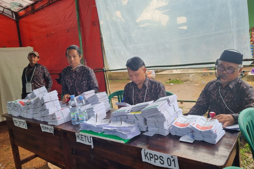 MK Perintahkan Coblos Ulang di Satu TPS Dapil Gorontalo 2. Ilustrasi pemungutan suara di TPS / Novita Sari Simamora