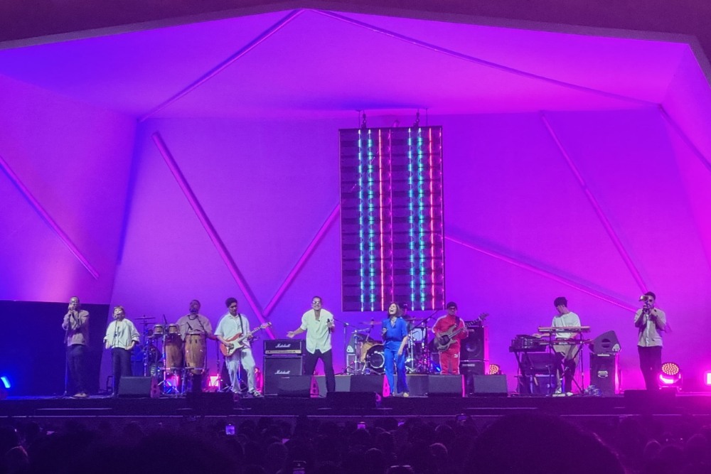Penampilan Maliq & DEssentials pecah di hari pertama Java Jazz Festival 2024, Jumat (24/5/2024)/Bisnis-Mutiara Nabila