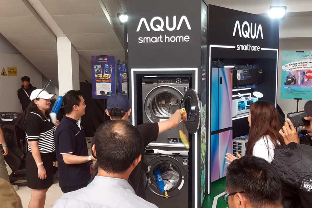  Sebagai Official Partner BWF, AQUA Elektronik Ikut Sukseskan Indonesia Open 2024