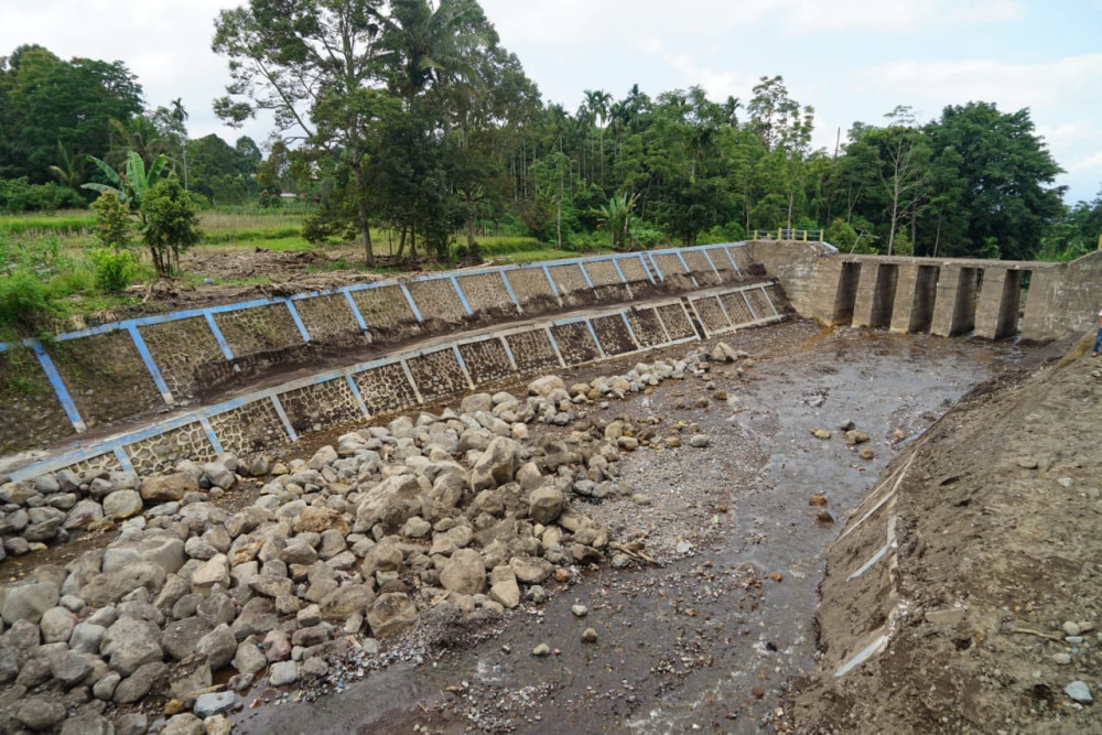  Erupsi Marapi Terus Terjadi, Pembangunan 56 Sabo Dam Pengendali Lahar Disiapkan
