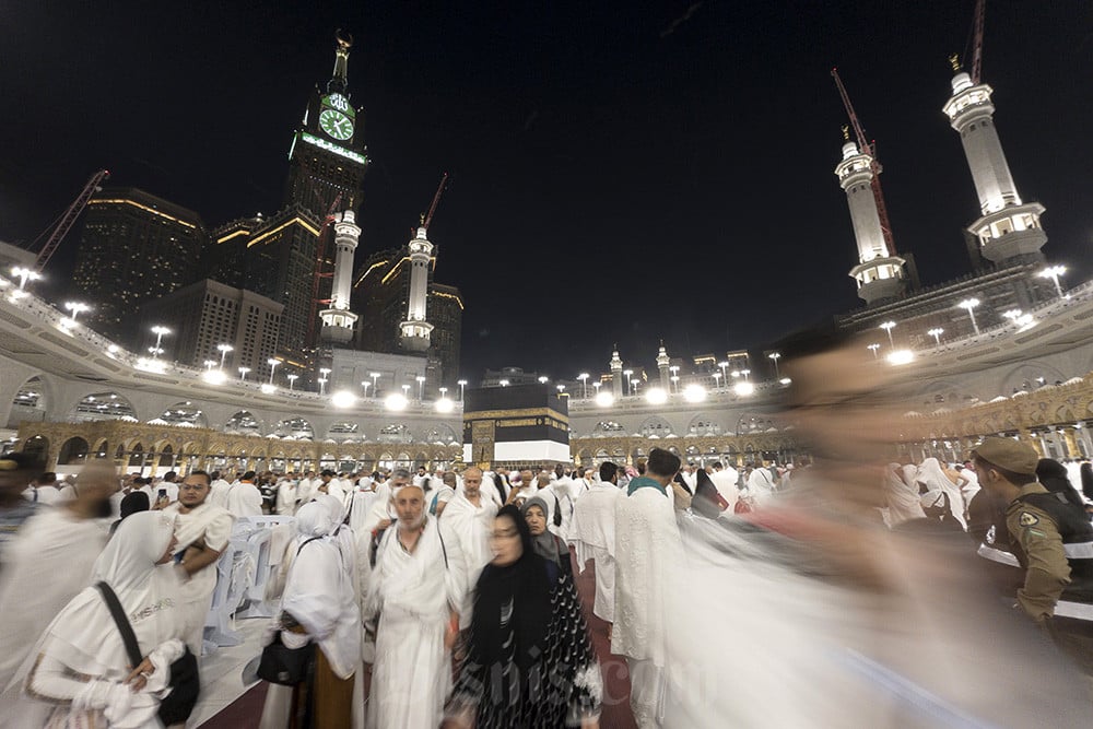  Masjidil Haram Semakin Padat Dengan Jamaah