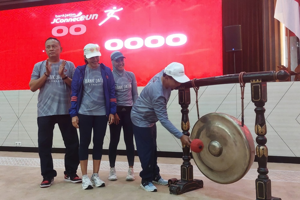  Bank Jatim Dorong Gaya Hidup Sehat Melalui Marathon