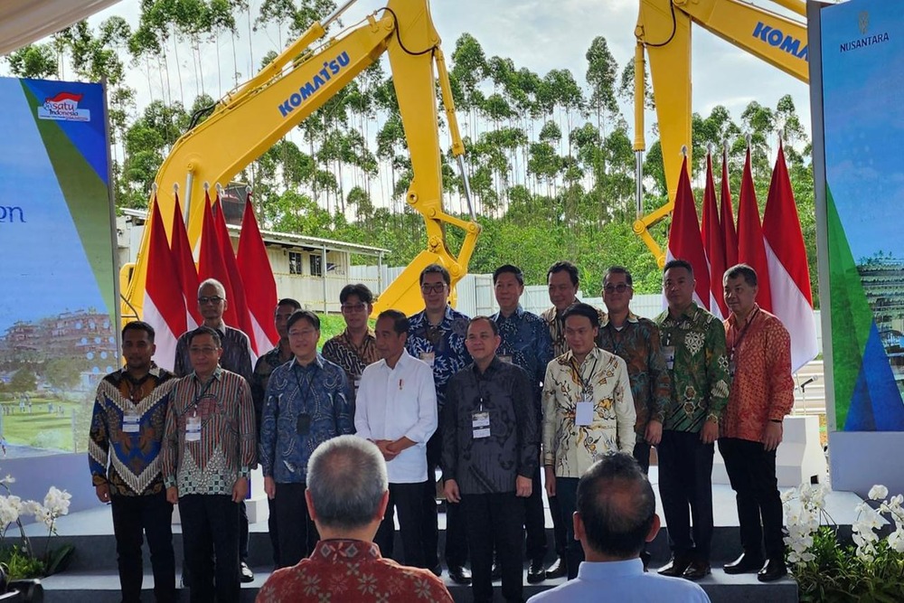  Presiden RI Joko Widodo Resmikan Pembangunan Astra Biz Center-IKN