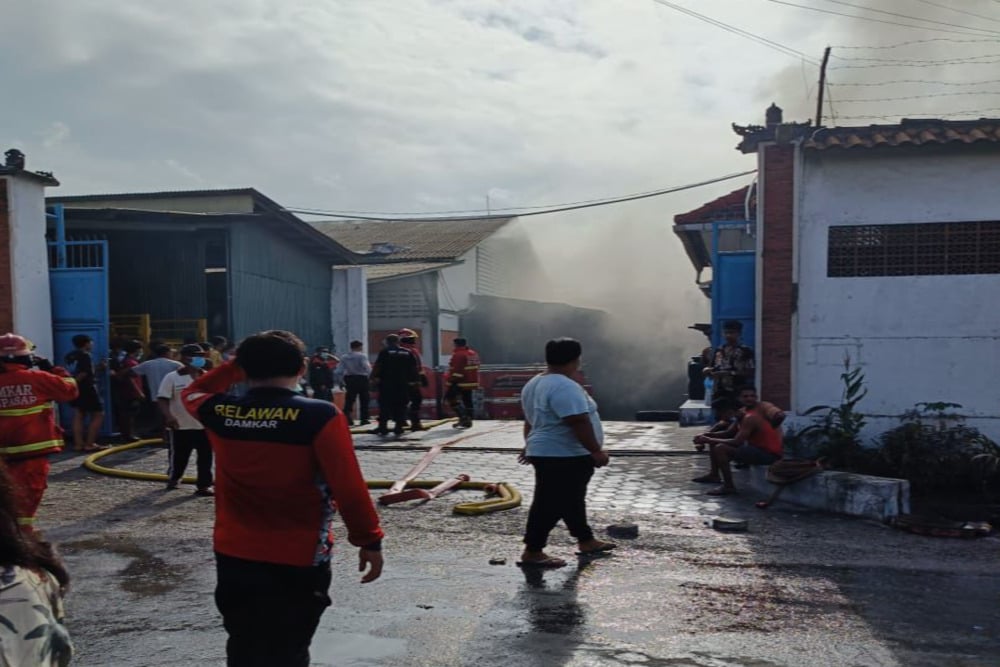  Gudang Pengoplosan LPG di Denpasar Terbakar, Begini Kata Pertamina