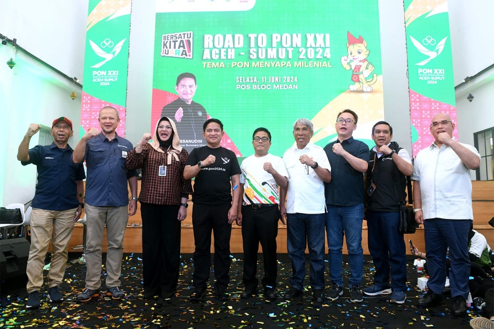  Digelar Kurang dari 3 Bulan, Ini Dukungan Bank Sumut untuk PON XXI 2024 Aceh-Sumut