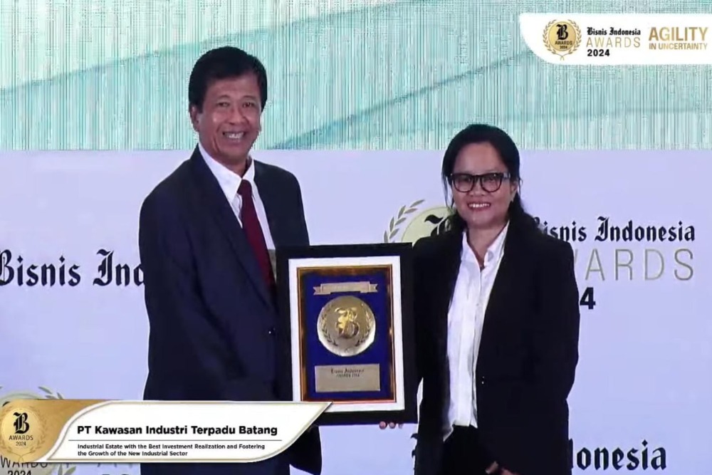  KITB Sabet Kawasan Industri dengan Realisasi Investasi Terbaik di BIA 2024