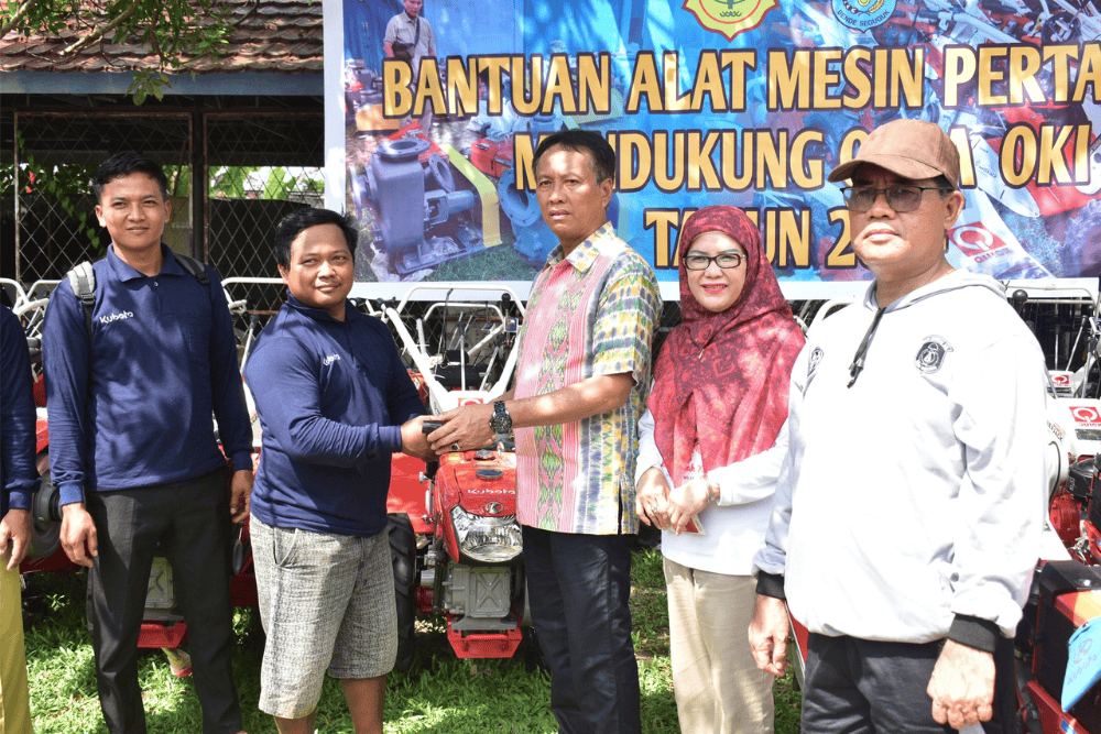  Pompanisasi dan Mekanisasi Pacu Optimasi 65.000 Hektare Lahan Pertanian di OKI