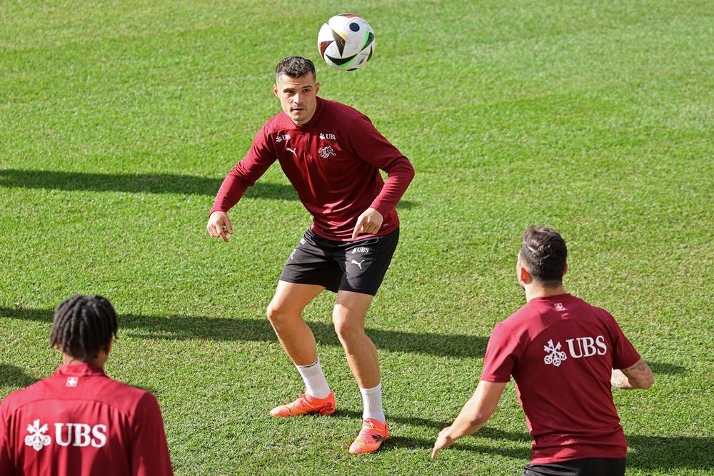Pemain Swiss, Granit Xhaka/Reuters