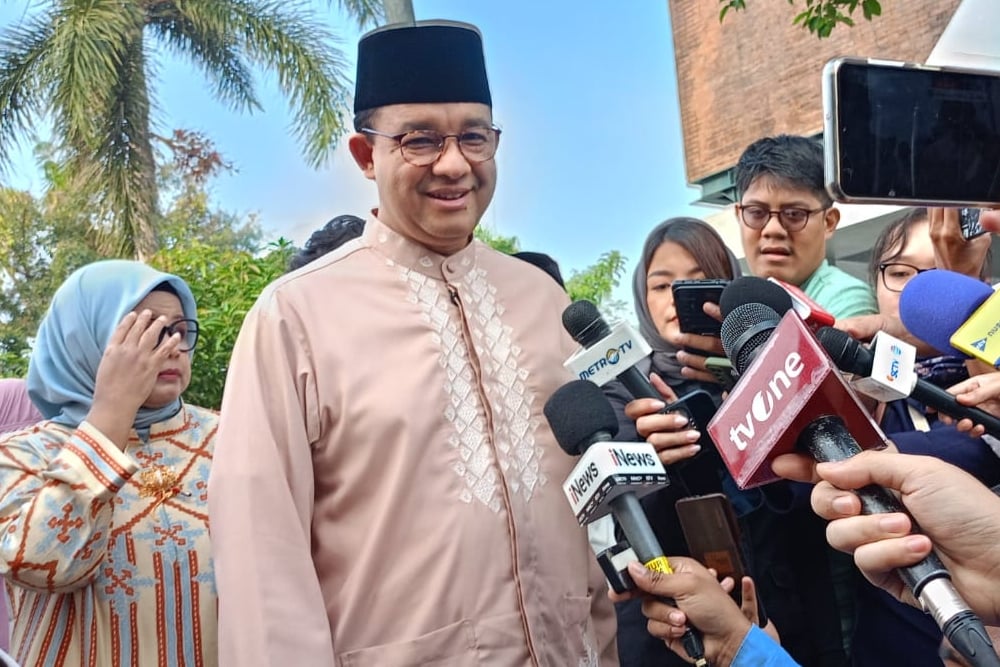  Anies Baswedan Salat Iduladha di Lebak Bulus, Begini Pesannya