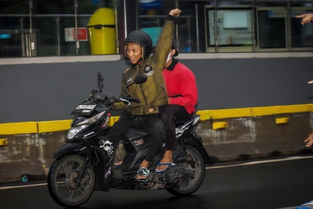  Viral Aksi Jambret di CFD Tertangkap Kamera Fotografer, Begini Kronologinya