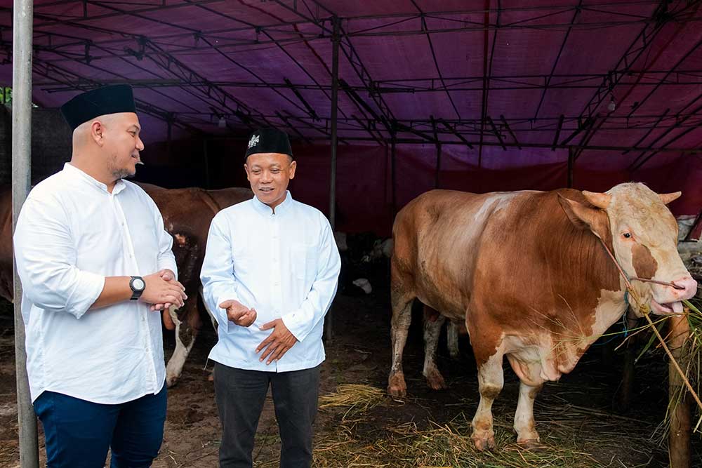  Peringati Iduladha 1445 H, Grab & OVO Sumbang Empat Sapi Limosin dan Puluhan Kambing untuk Masyarakat dan Mitra Pengemudi