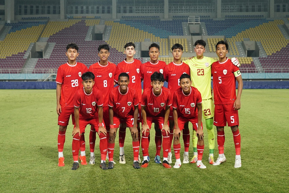 Daftar pemain Timnas U-16 Indonesia di Piala AFF U-16 2024 / PSSI.