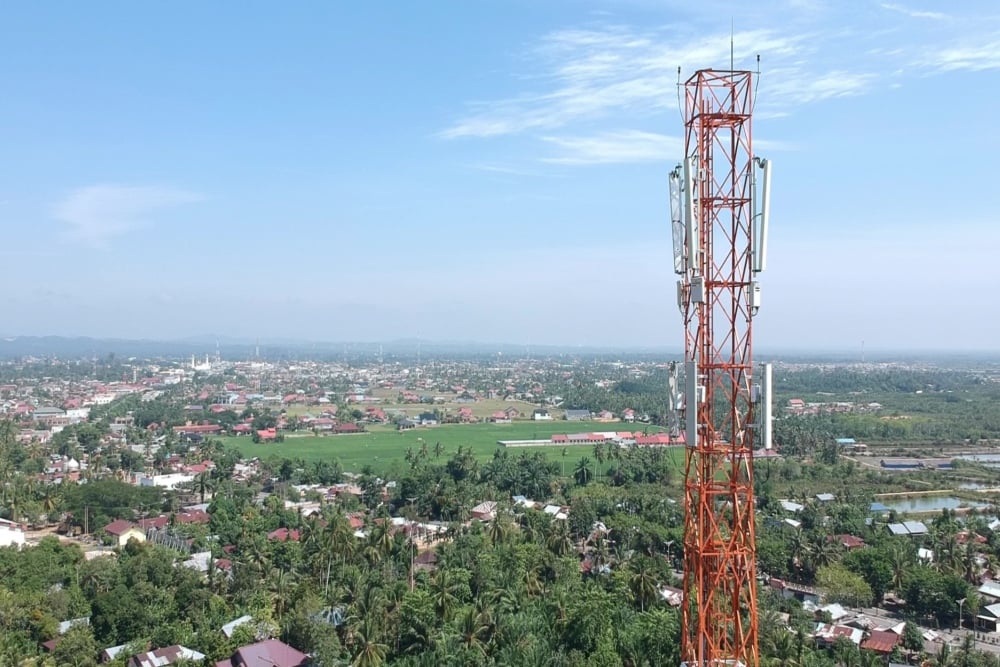  Menara Mitratel (MTEL) Laris, Rasio Penyewa di Kalimantan - Bali Meningkat