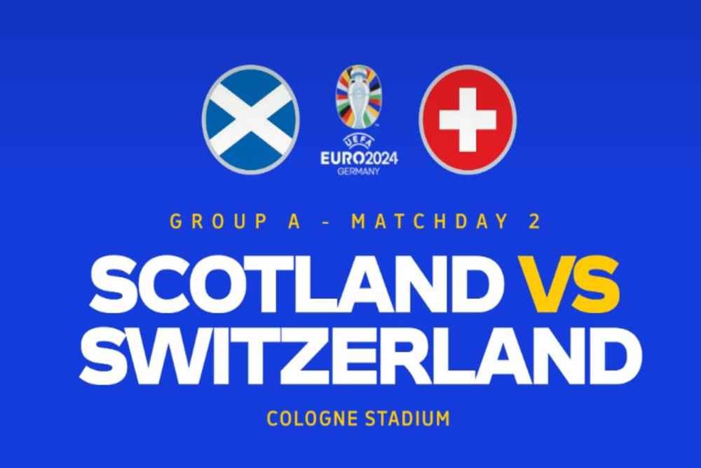  Link Live Streaming Skotlandia vs Swiss di Euro 2024, Kick-Off 02.00 WIB