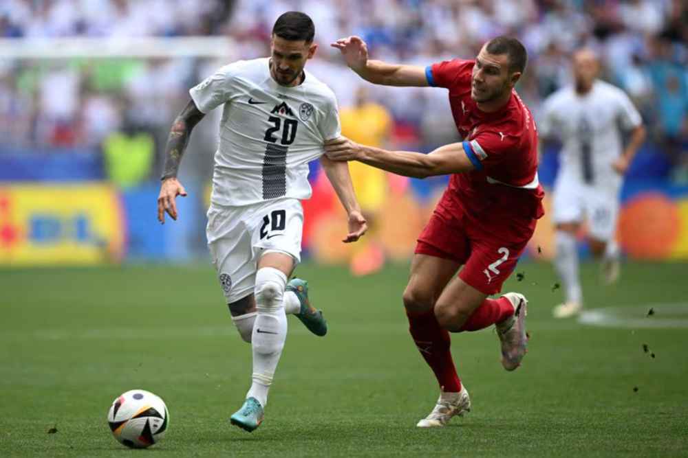  Hasil Euro 2024 Slovenia vs Serbia: Sama Kuat di Babak Pertama