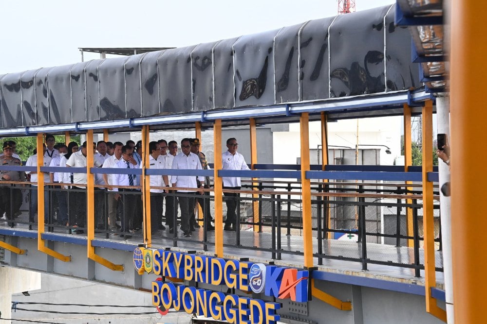  Pembebasan Lahan Hambat BPTJ Perpanjang Skybridge Stasiun Bojonggede