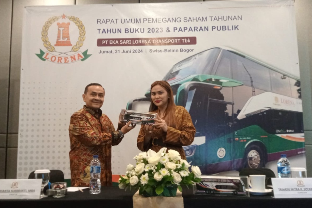  Lorena (LRNA) Pacu Bisnis non AKAP, Targetkan Laba 2024