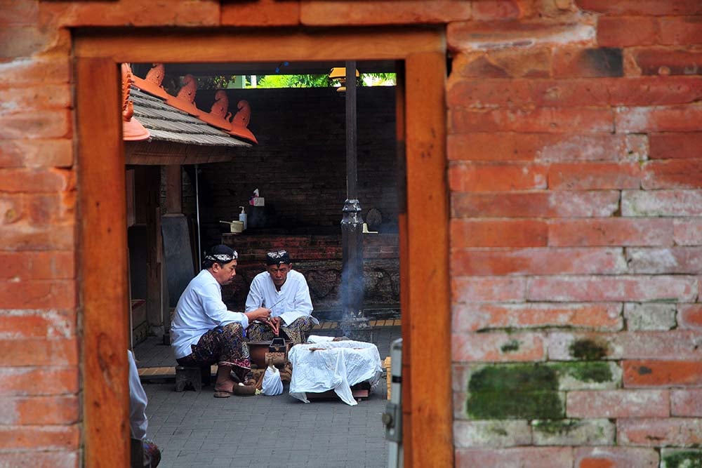  Penjamasan Keris Pusaka Peninggalan Sunan Kudus Digelar Kompleks Makam Sunan Kudus