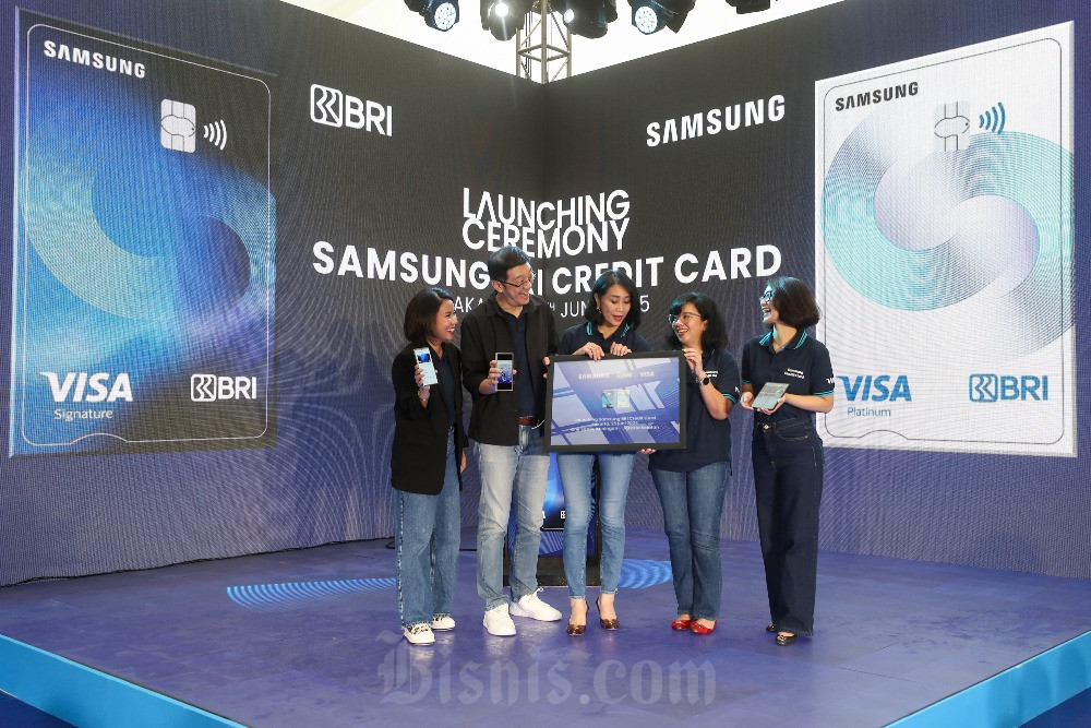  Peluncuran Kartu Kredit Samsung BRI