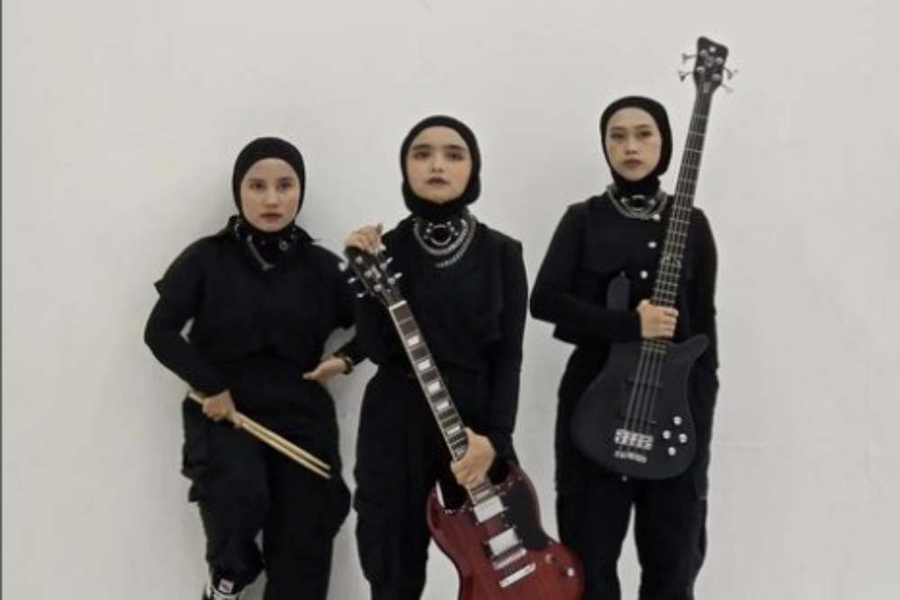  Voice of Baceprot, Band Metal Perempuan Asal Garut Melanglang Buana Hingga ke Glastonbury