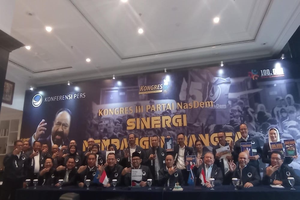  Nasdem Usung 3 Isu Penting di Kongres III Agustus Nanti