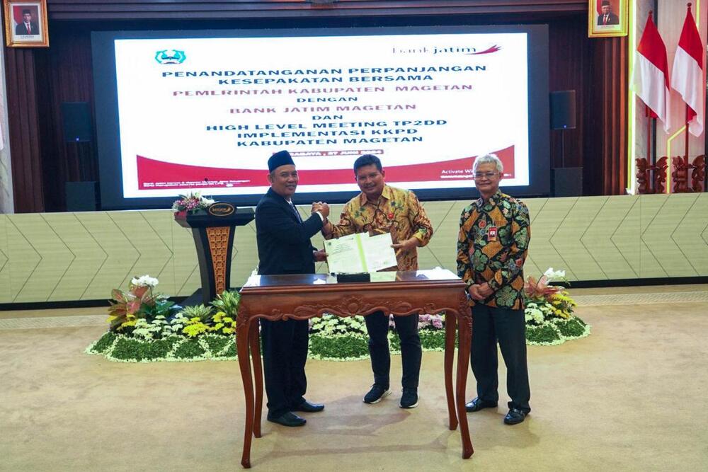  Bank Jatim Layani Elektronifikasi Keuangan Magetan
