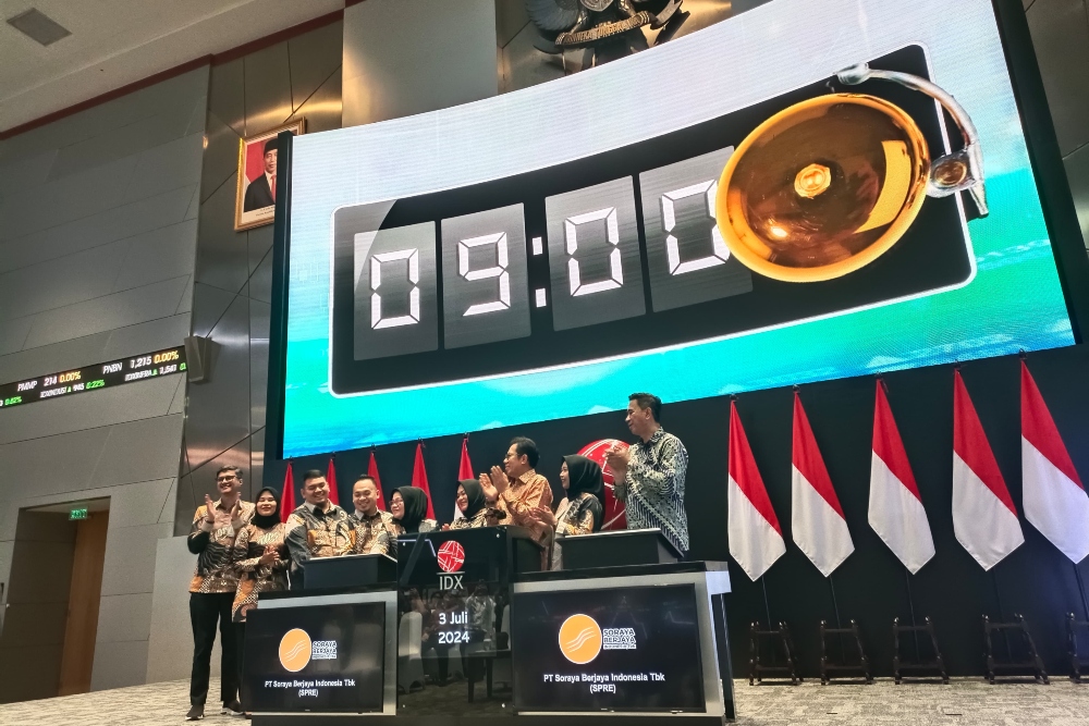  Soraya Berjaya (SPRE) Resmi Listing di Bursa, Sahamnya Naik Tipis