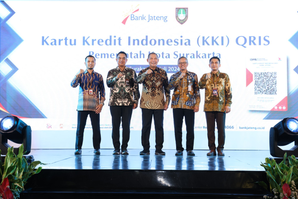  Bank Jateng dan Pemkot Surakarta Implementasikan KKI Berbasis QRIS
