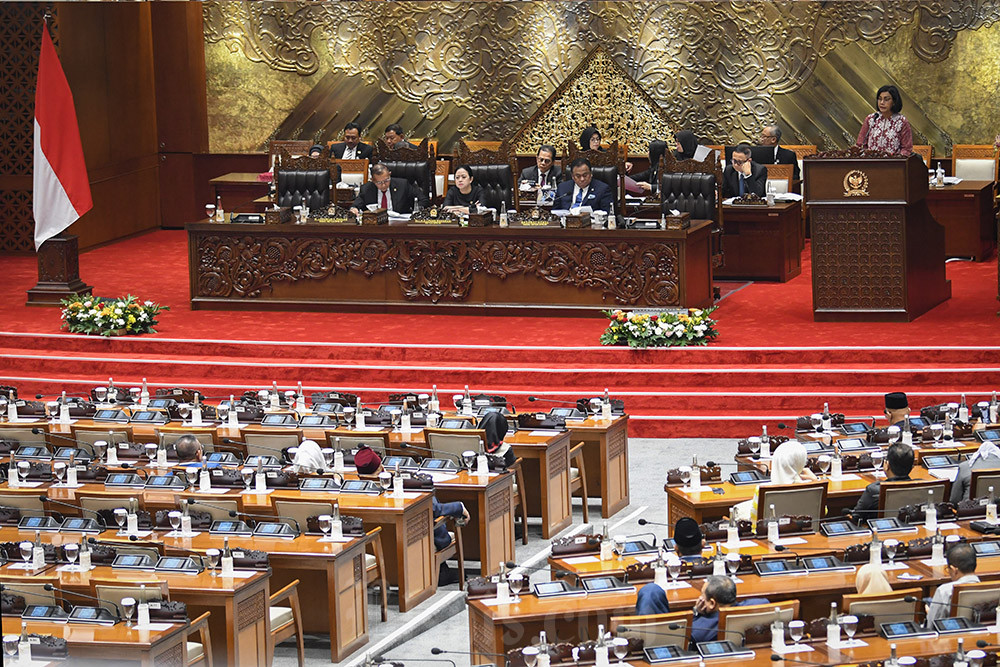  Rapat Paripurna ke-20 Masa Sidang V 2023-2024 DPR