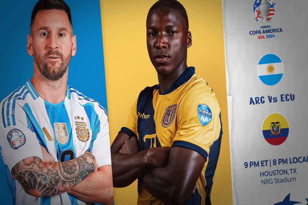  Hasil Argentina vs Ekuador: Lionel Messi Main, Albiceleste Unggul 1-0 (Babak Pertama)