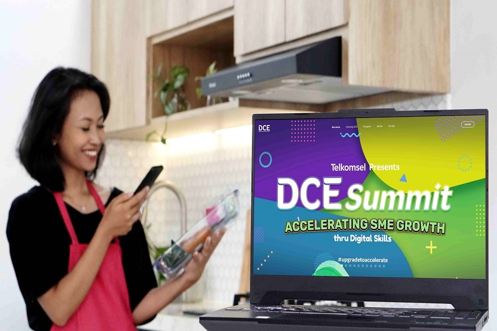  Telkomsel Ajak UKM Unggulan Berbagi Keterampilan di DCE Summit 2024