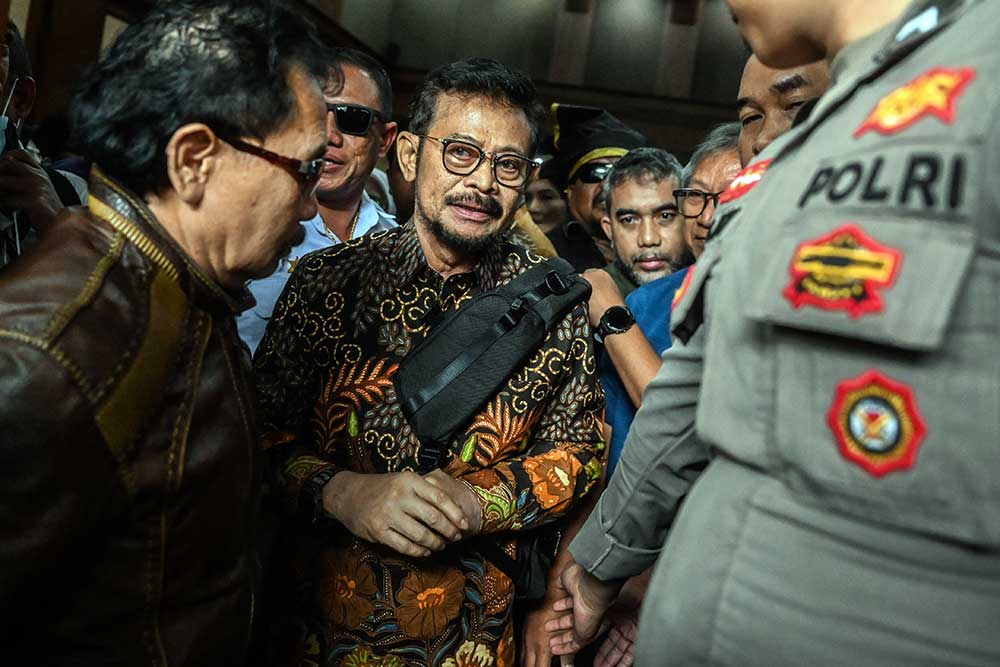  Dituntut Bui 12 Tahun, Syahrul Yasin Limpo Minta Maaf ke Surya Paloh