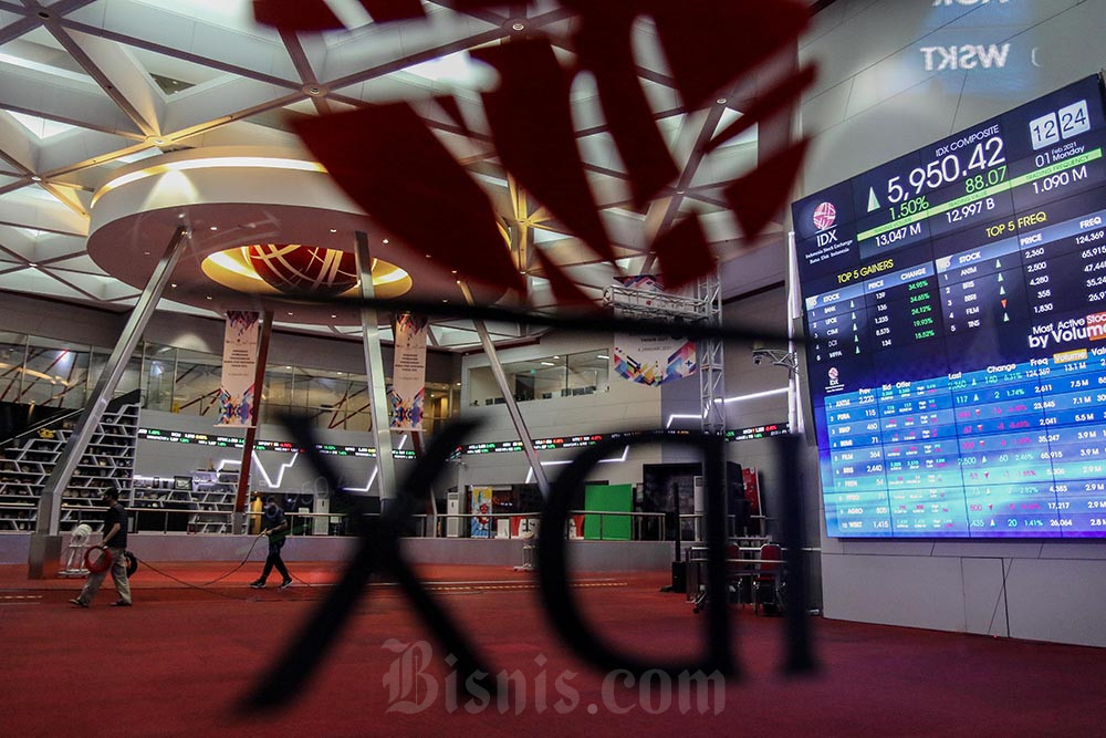 Penggalangan dana melalui melalui aksi korporasi rights issue tembus Rp32,57 triliun per 5 Juli 2024. Tercatat 24 emiten masih mengantre di pipline BEI. Bisnis/Eusebio Chrysnamurti