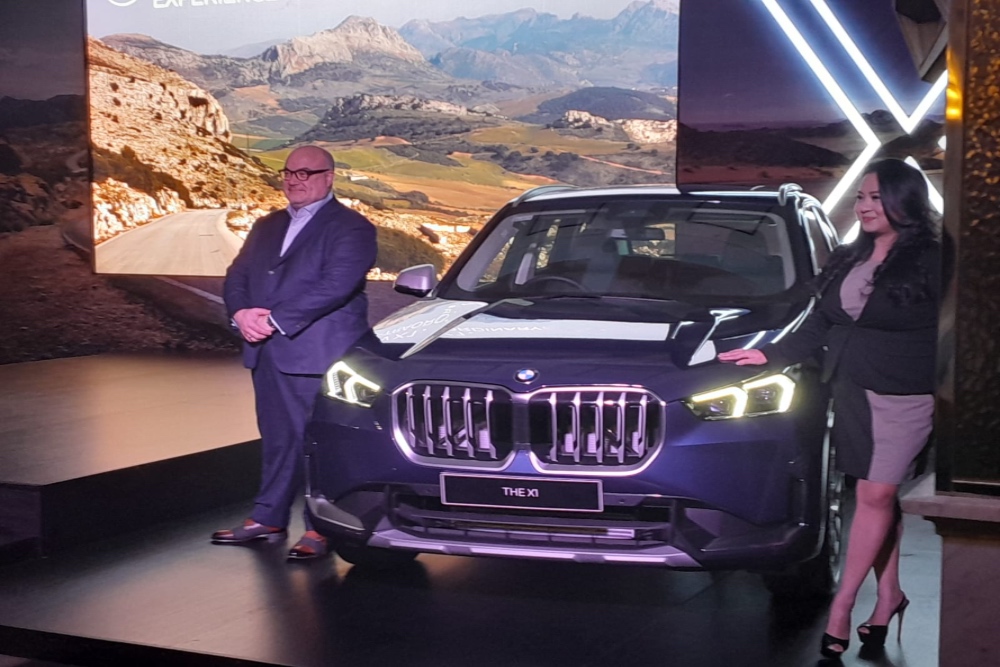 BMW Indonesia resmi meluncurkan All New BMW X1 di Langham Hotel, Jakarta pada Jumat (28/7/2023)/Bisnis-Nuhansa Mikrefin